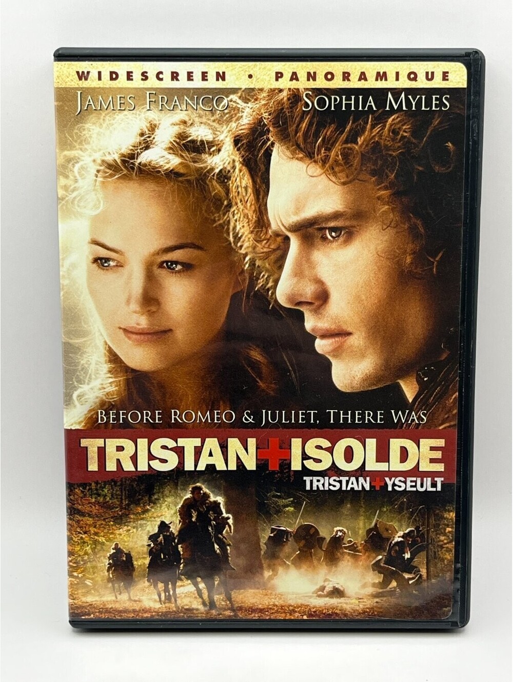Tristan + Isolde DVD Widescreen James Franco 2006 Action & Kevin Reynolds